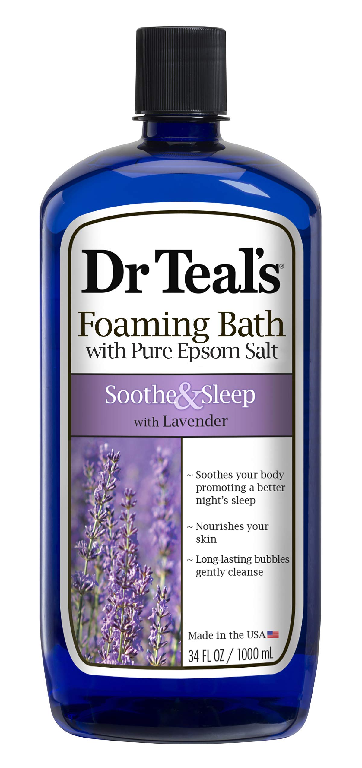 Dr Teal'S Foaming Bath 3-Pack (102 Fl Oz Total) Soothe & Sleep With Lavender