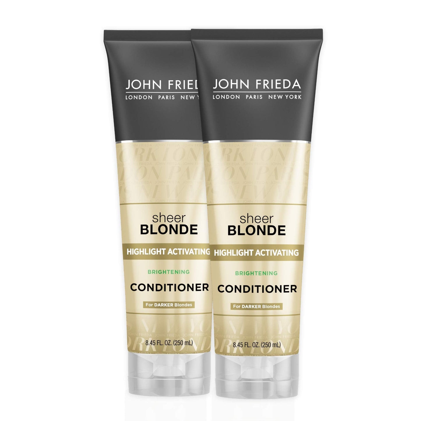 John Frieda Sheer Blonde Highlight Activating Conditioner (for Darker Blondes), Vibrant Blonde Color, For Natural and Color Trea