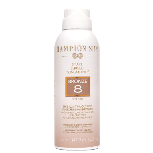 Hampton Sun Spf 8 Bronze Continuous Mist Sunscreen, 5 Oz