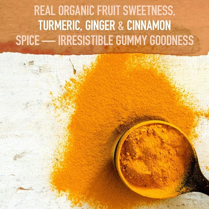 Garden of Life Organics Turmeric Inflammatory Response Gummy & Organics Women 40+ Gummy Vitamins - Berry