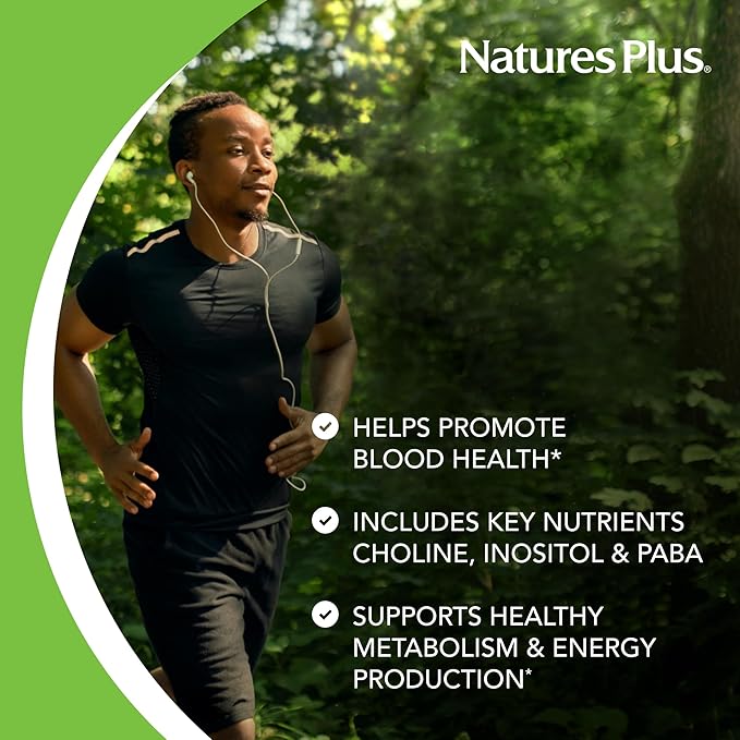 Natures Plus Mega B150 Complex, Sustained Release - 60 Vegetarian Tablets - Maximum Potency B Complex Vitamin Supplement - Gluten-Free - 60 Servings