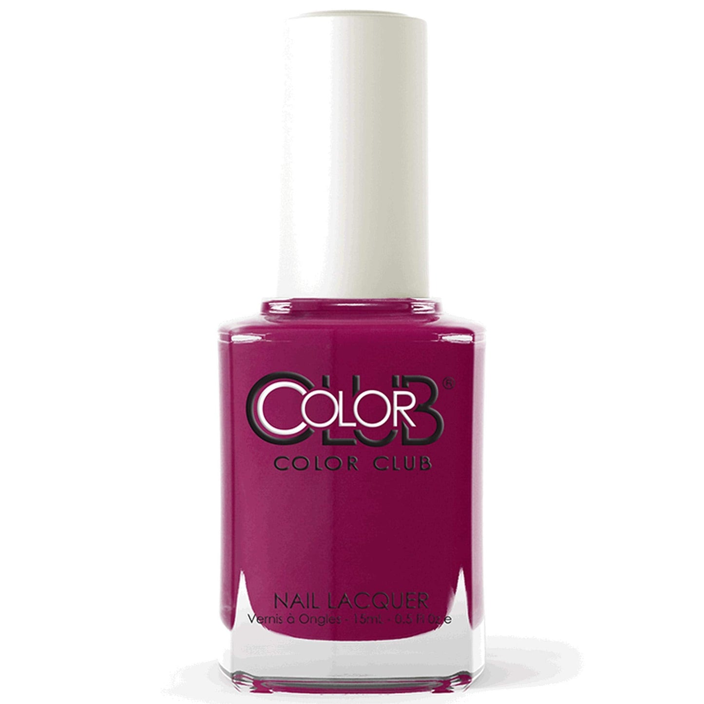 Color Club Nail Lacquer Love 'Em & Leave 'Em, Love Me, Love Me Not Collection, Plum Color .5 Fl Oz (15 Ml)