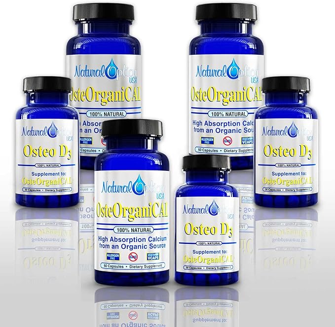 Osteorganical® & Osteo D3 (Pack of 3 Kits)