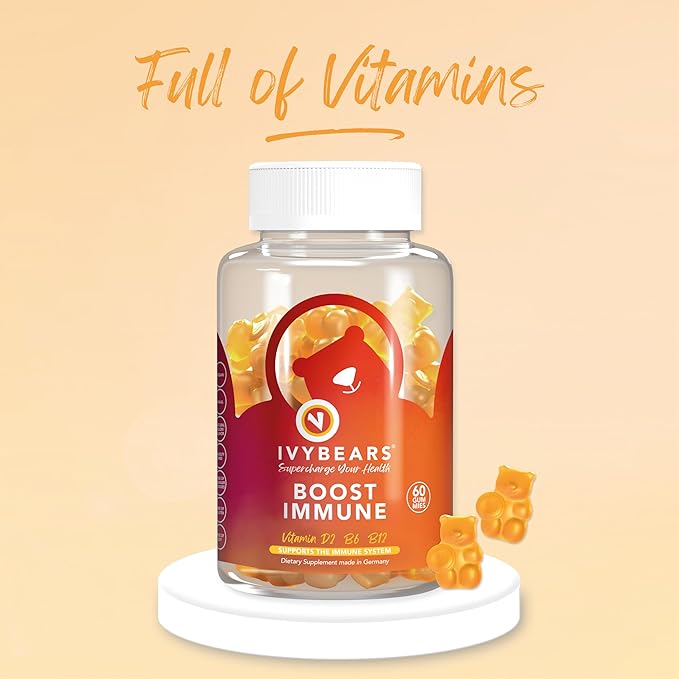 Vibrant Skin Gummies Boost Immune Gummies - 60 Count