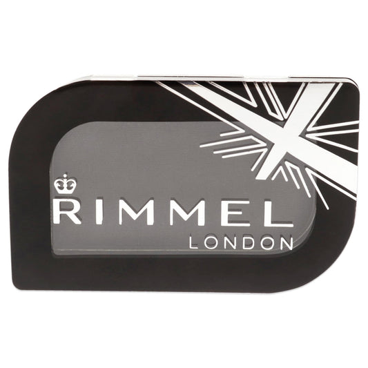 Rimmel London Magnif'Eyes Mono Eyeshadow, Ultra-Blendable, Waterproof, Crease-Proof, 014, Black Fender, 0.12Oz