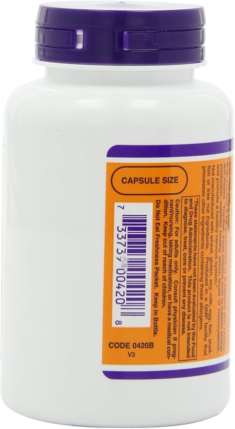 NOW B-50 Capsules, 100 Capsules (Pack of 2)