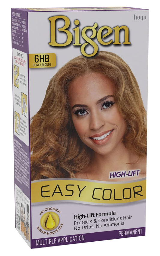 Bigen Easy Color - Permanent - Honey Blonde 6Hb (Pack Of 2)