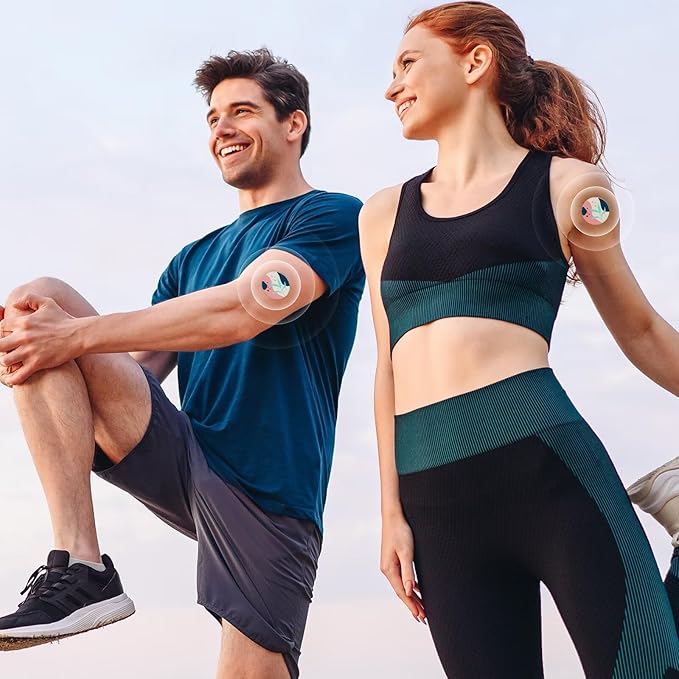 Multi Plus Topical Patch 30ct, Wearable 8 Hours Sticker Patches, Sweat Resistant Daily Patches for Women and Men