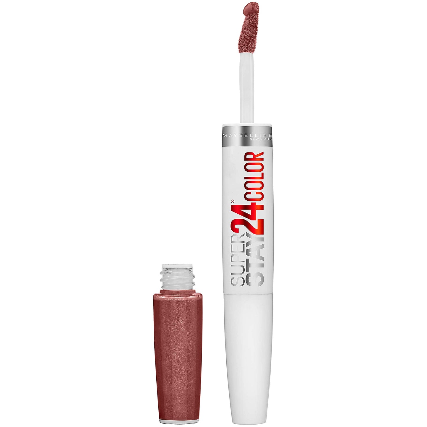 Maybelline Super Stay 24, 2-Step Liquid Lipstick Makeup, Long Lasting Highly Pigmented Color With Moisturizing Balm, Constant Co