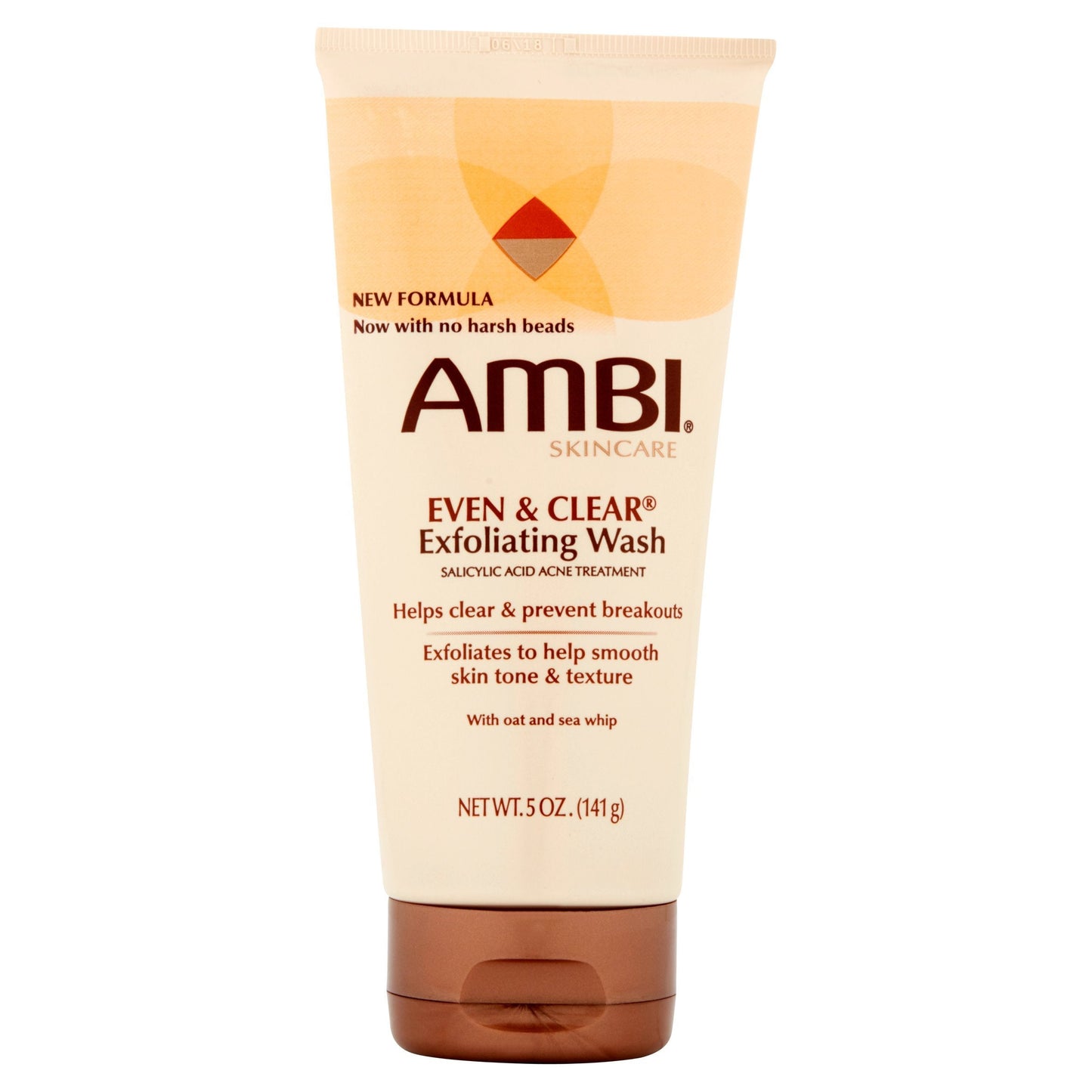 [AMBI] EVEN & CLEAR EXFOLIATING WASH 5OZ FACIAL CLEANSER