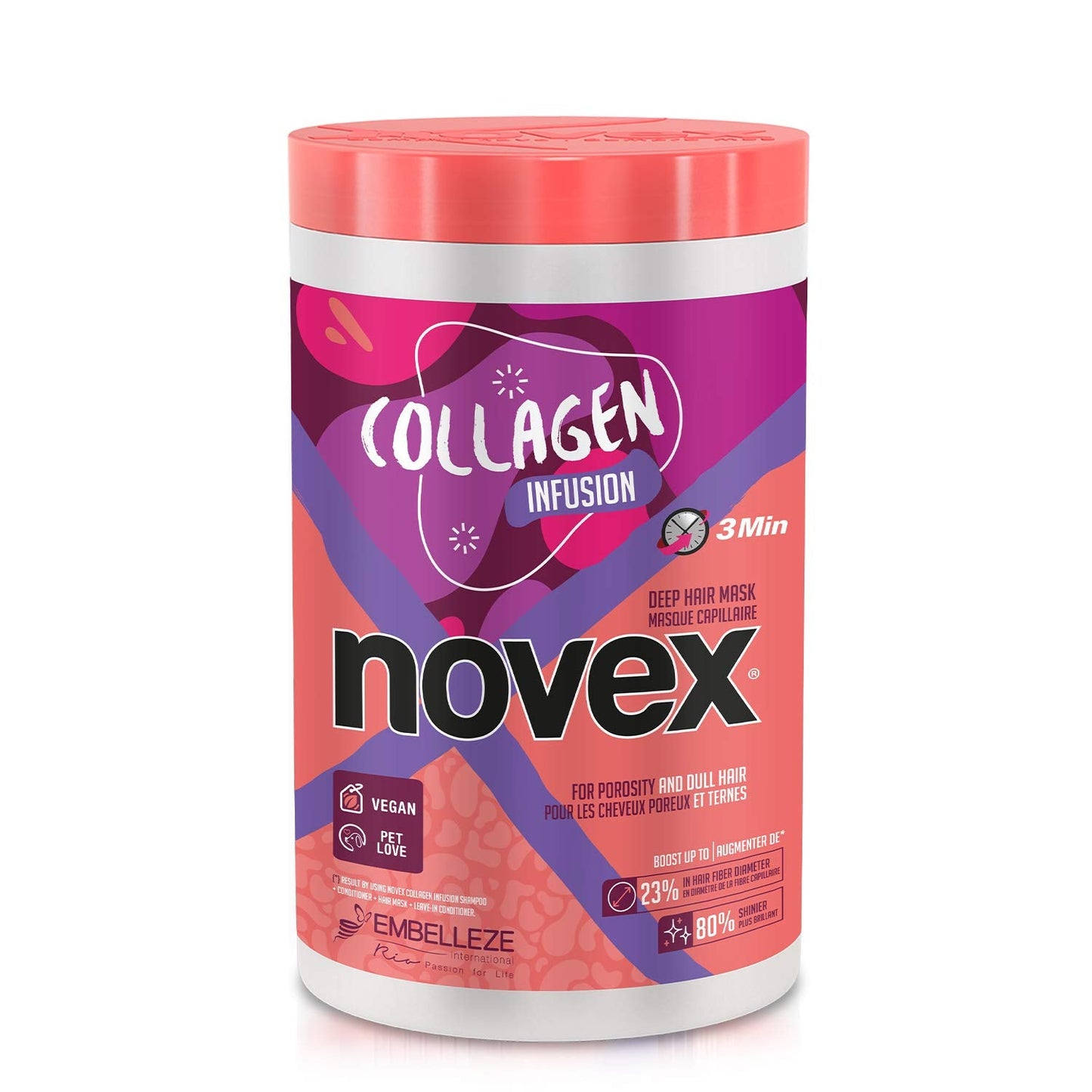 NOVEX Hair Mask 35oz (Collagen Infusion)