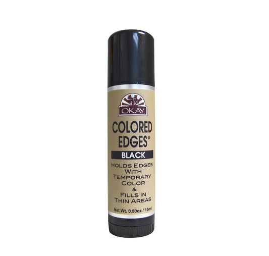 Okay Tube Colored Edges Black Tube 0.5Oz