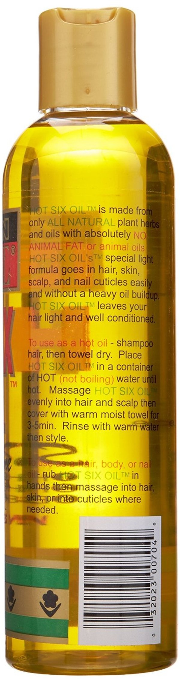 African Royale Hot Six Hair Oil, 8 Ounce (Pack Of 3)