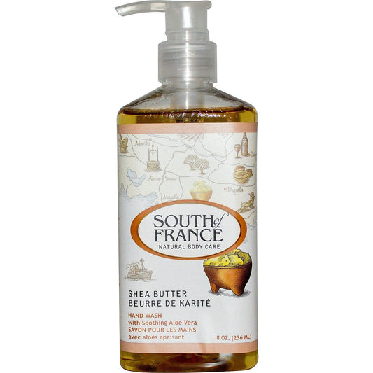 South Of France, Shea Butter, Hand Wash With Soothing Aloe Vera, 8 Oz (236 Ml) - 2Pc2