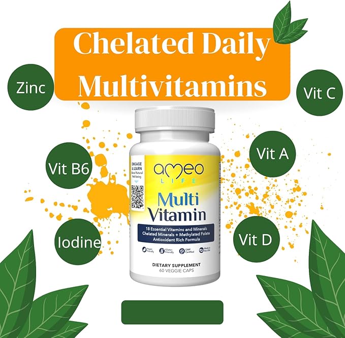 Probiotics & Chelated Daily Multivitamins Bundle for Digestive and Immune Health