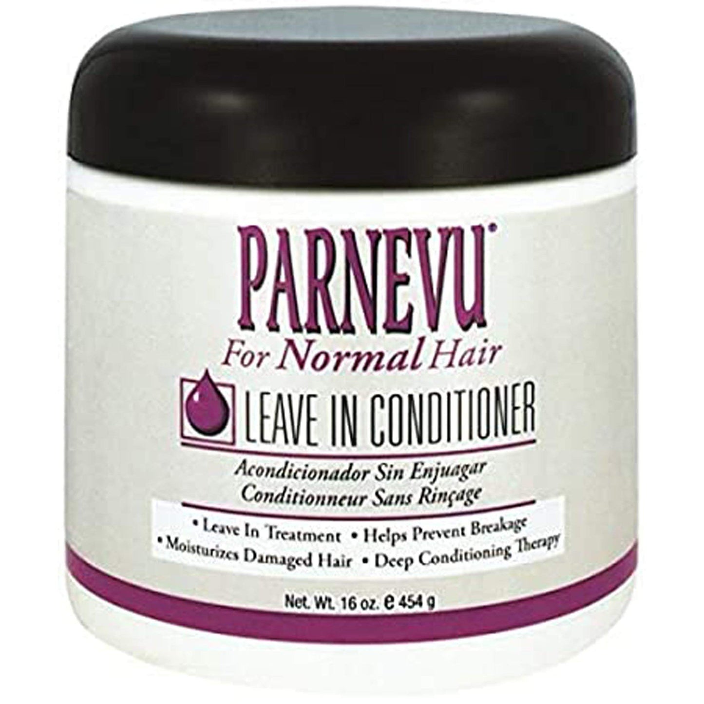 Parnevu Leave-In Regular Conditioner, 16 Ounce