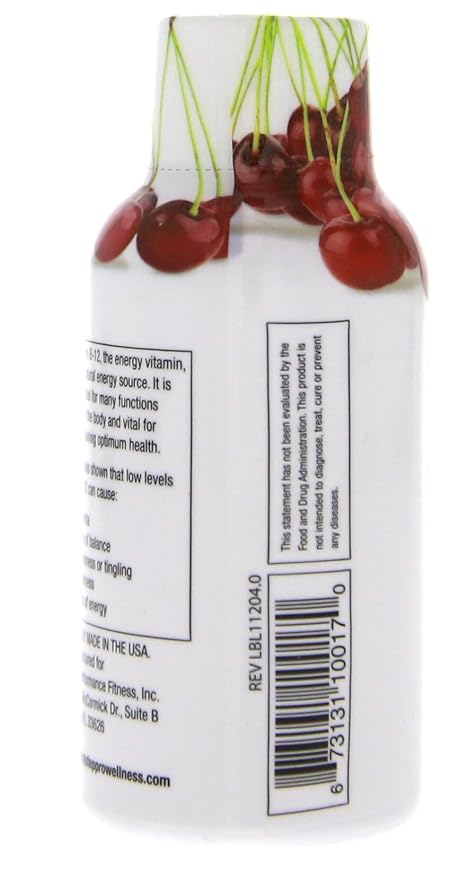 1st Step for Energy B-12 Boost Cherry Charge 12 (2 fl oz) bottles