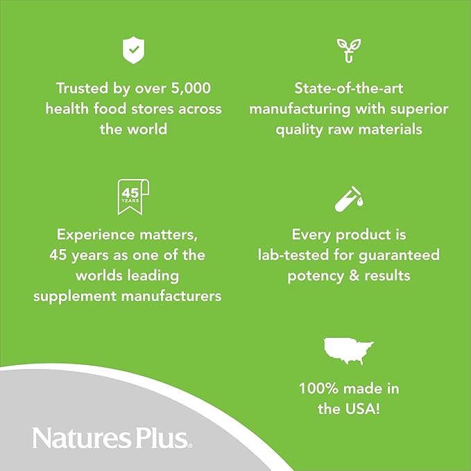 Natures Plus Mega B-100 Complex - 90 Sustained Release Vegetarian Tablets - Energy & Brain Booster - Gluten Free - 90 Servings