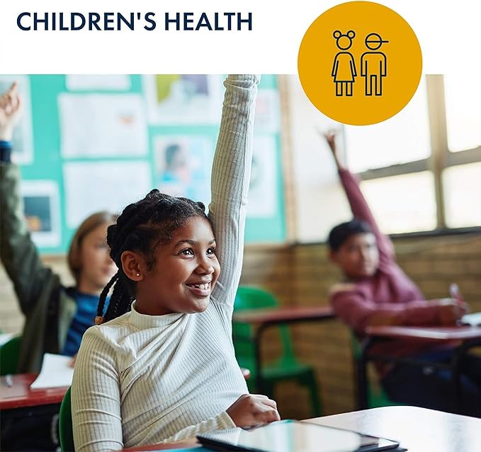 Metabolic Maintenance Little One - Children's Multivitamin with Iron, Kids 6-12 yrs - Active B Vitamins, Minerals + Vitamin D for Immune + Bone Health (90 Small Sized Capsules)