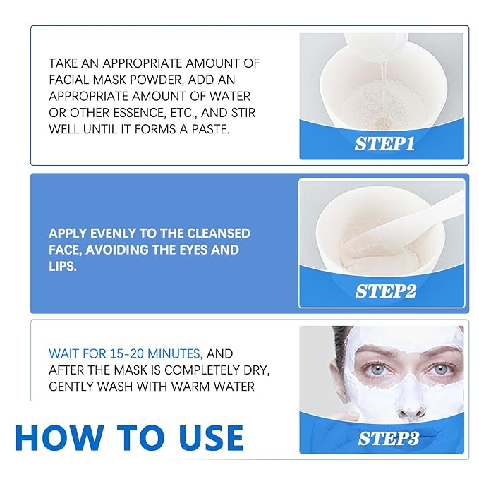 Hyaluronic Acid Powder, Cosmetic Grade Water Soluble Hyaluronic Hydrating for Face Anti-Aging Skincare, DIY Face Serum and Mask.