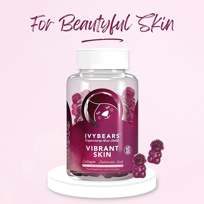 Vibrant Skin Gummies Boost Immune Gummies - 60 Count