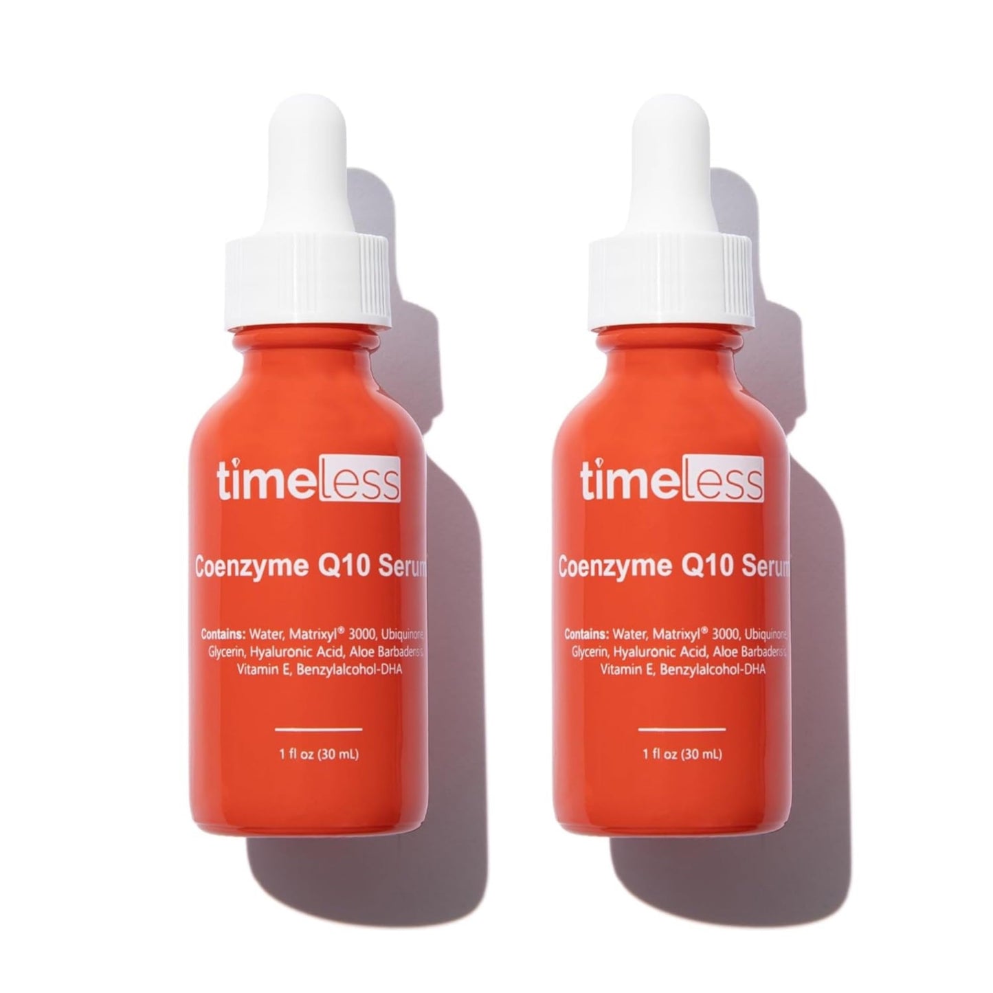 Timeless Skin Care Coenzyme Q10 Serum - Skin Care Serum for Smoothing Skin - Fragrance-Free Coenzyme Q10 Serum with Hyaluronic A