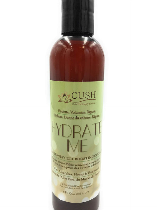 CUSH Hydrate Me Aloe Honey Curl Boosting Custard, 8 OZ