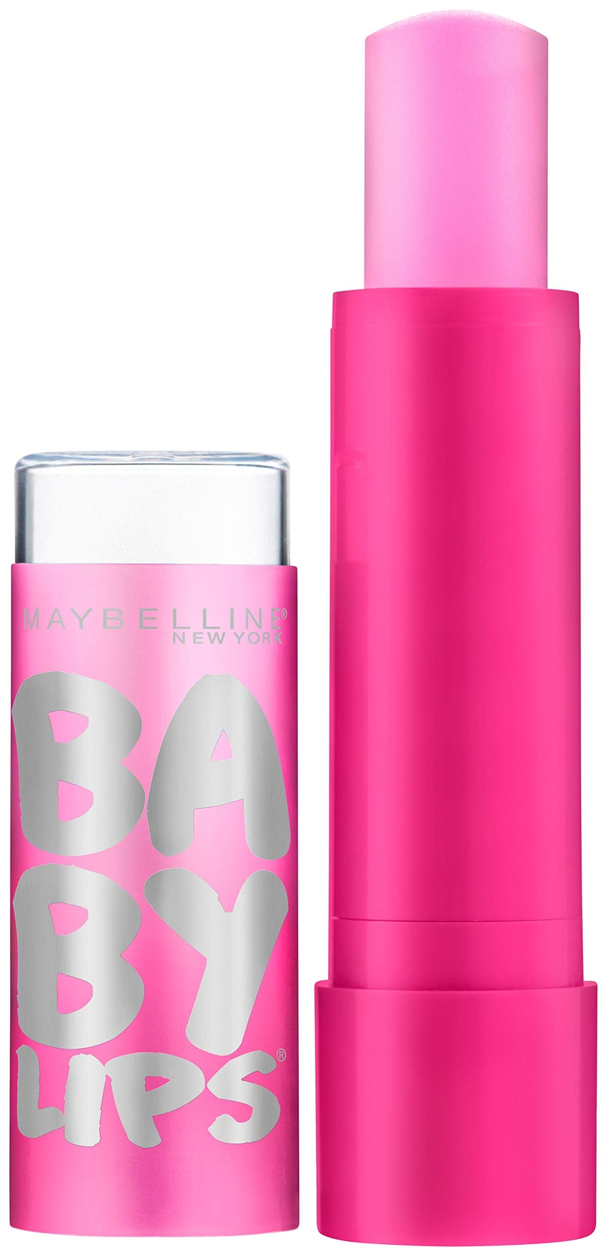 Maybelline New York Baby Lips Glow Lip Balm, My Pink, 0.13 Oz.