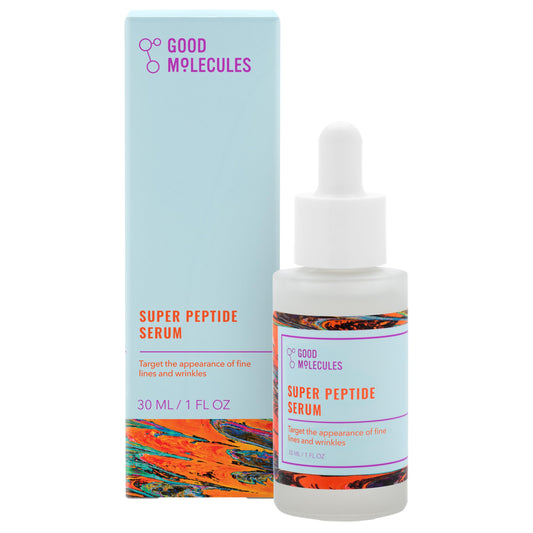 Good Molecules Super Peptide Serum - Anti-Aging Facial Serum With Peptides And Copper Tripeptides To Plump And Firm - Water-Base