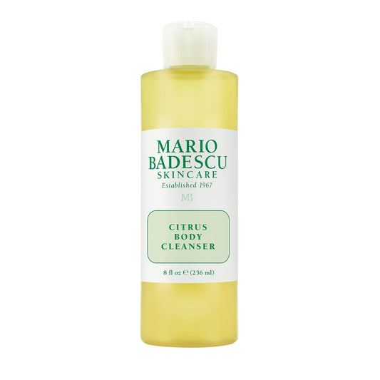 Mario Badescu Citrus Body Cleanser - Lightweight Shower Gel Body Soap With Grapefruit And Orange Peel Extracts - Fresh And Moist