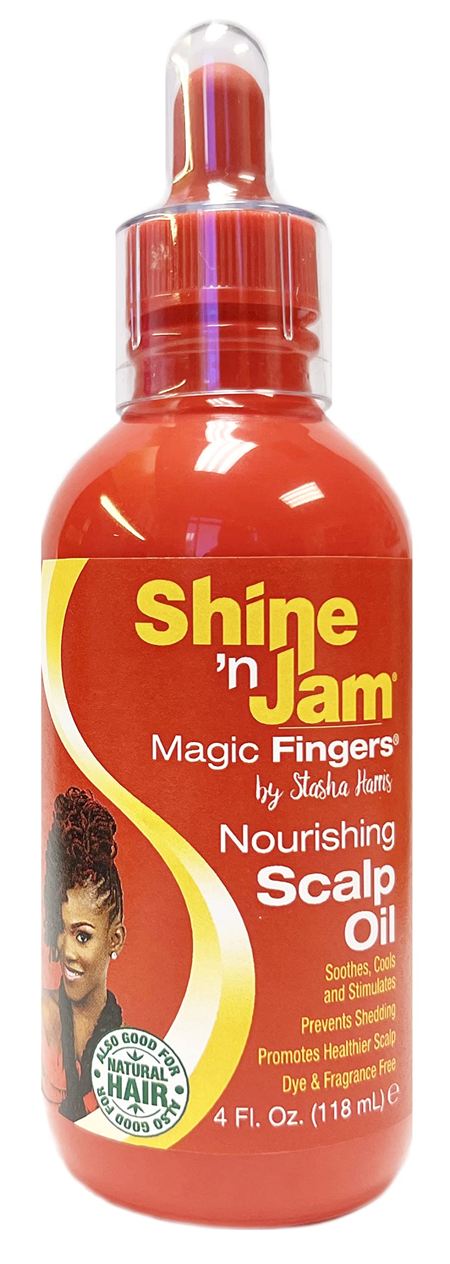 Ampro Shine N' Jam Nourishing Scalp Oil 4 Fl Oz (Pack Of 1)