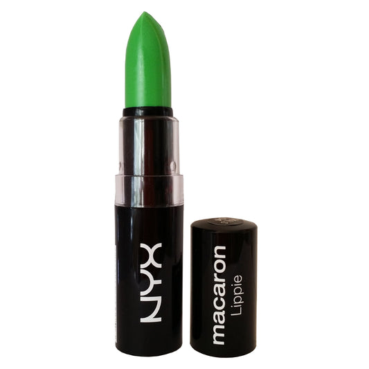 NYX Nyx macaron pastel lippies lipstick - key lime : mals03 ''lime green'' 0.16 oz