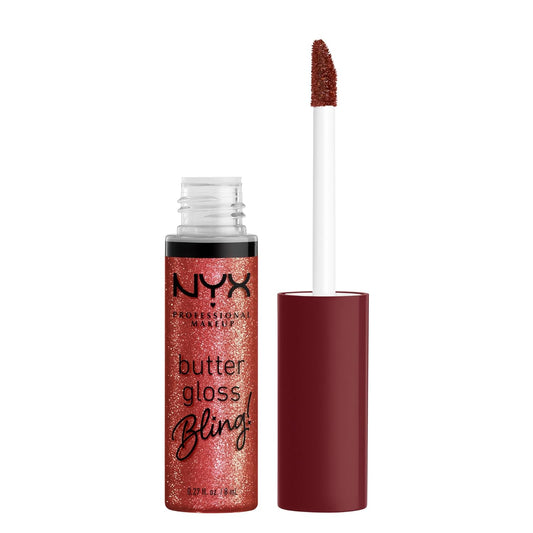 NYX Butter Gloss | Bling Lip Gloss for Shiny, Non-Sticky Vegan Lips