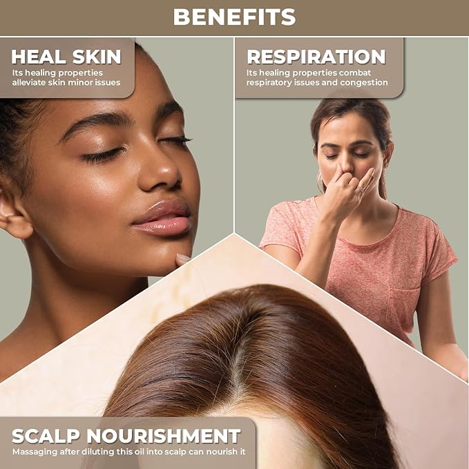 Rosemary Essential Oil for Aromatherapy for Hair & Scalp | Moisturizing Massage Oil | Multipurpose Oil