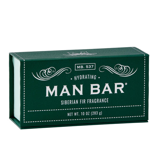 San Francisco Soap Company Siberian Fir Fragrance Man Bar - Hydrating - No Harmful Chemicals - Good for All Skin Types - Made in