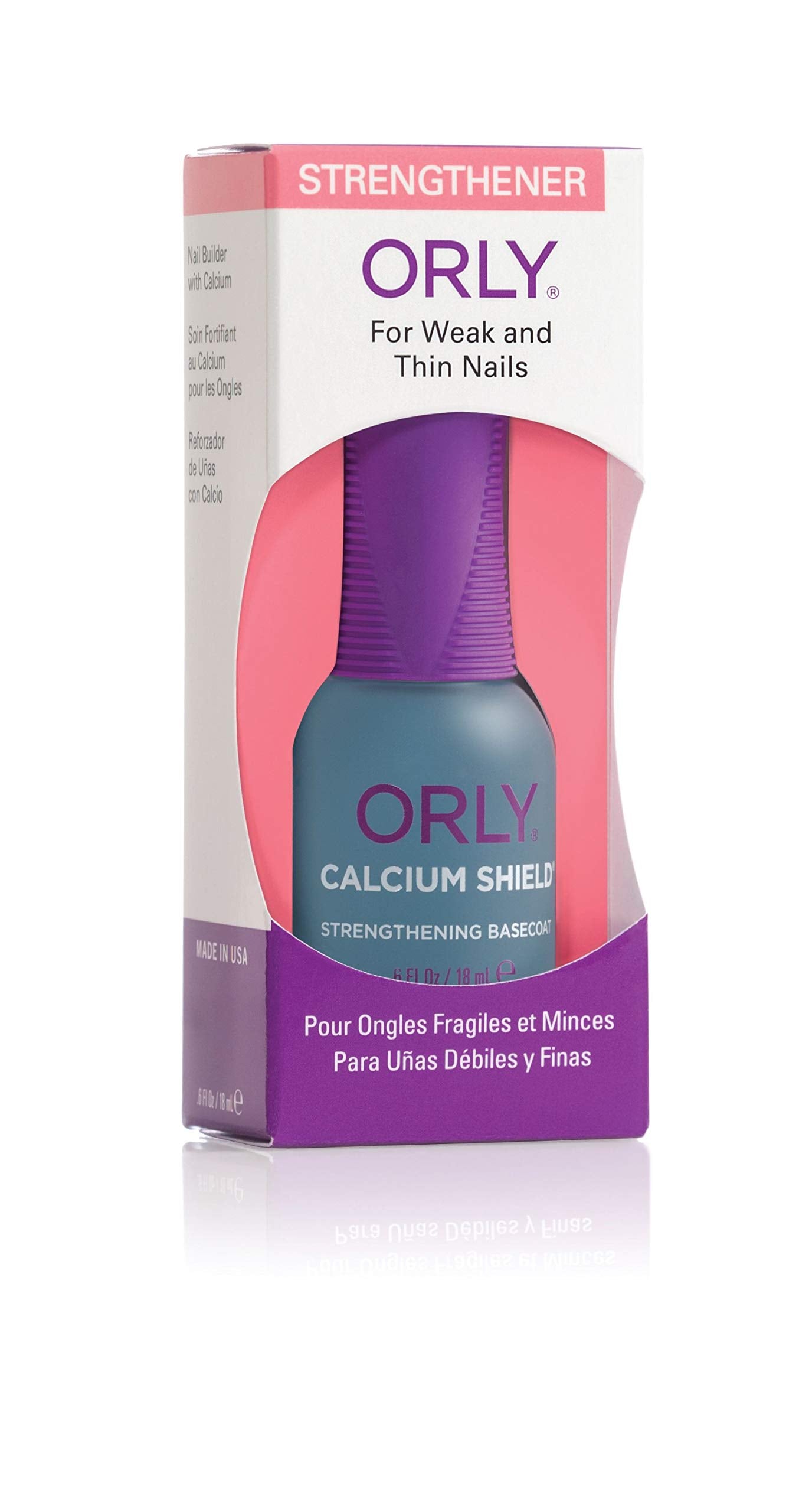 Orly Calcium Shield Nail Growth Treatment, 0.6 Ounce