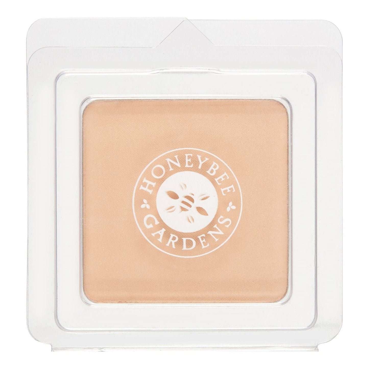 Honeybee Gardens Pressed Mineral Powder Foundation Refill, Luminous, Lightly Warm Neutral Shade, Adjustable Coverage, Natural Fi