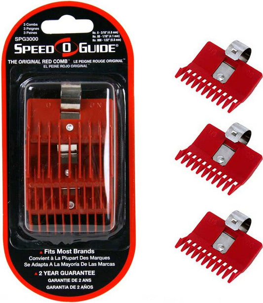 Speed O Guide SP-SP3000, Size 0,00,000 Comb, 3 Count