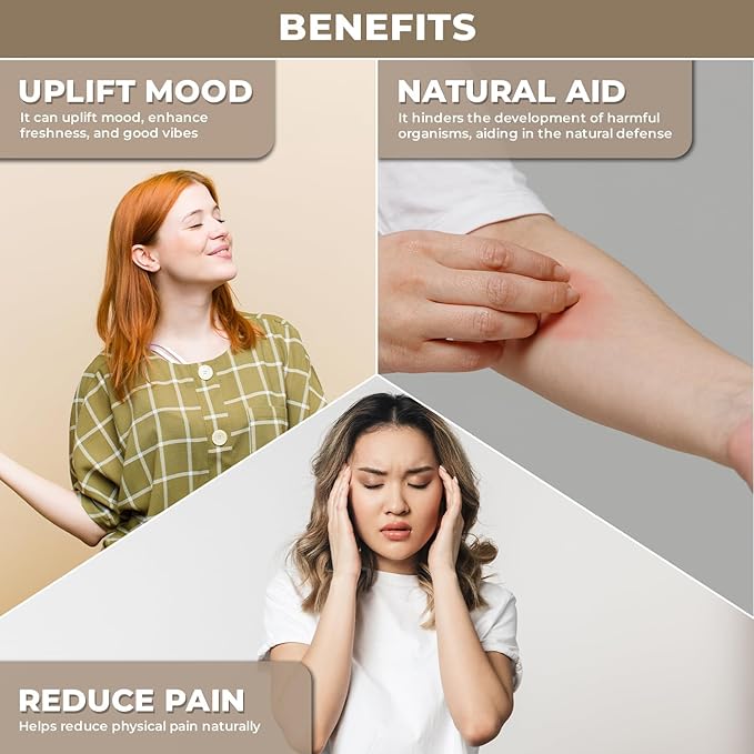 Bergamot Essential Oil - 100% Pure, Organic, Aromatherapy Oil | Ideal for Diffusers, Massage, Skin Care & Hair Care - Calming Bergamot Fragrance Oil | Great for Relaxation & Wellness