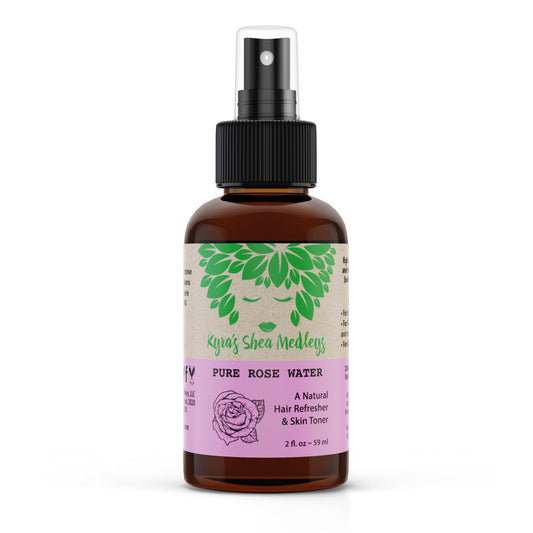 Multiuse Rose Water Toner Mist For Face, Body, And Hair - Pure Distilled Rose Petal Water Spray - Soothes And Hydrates Skin, Sca