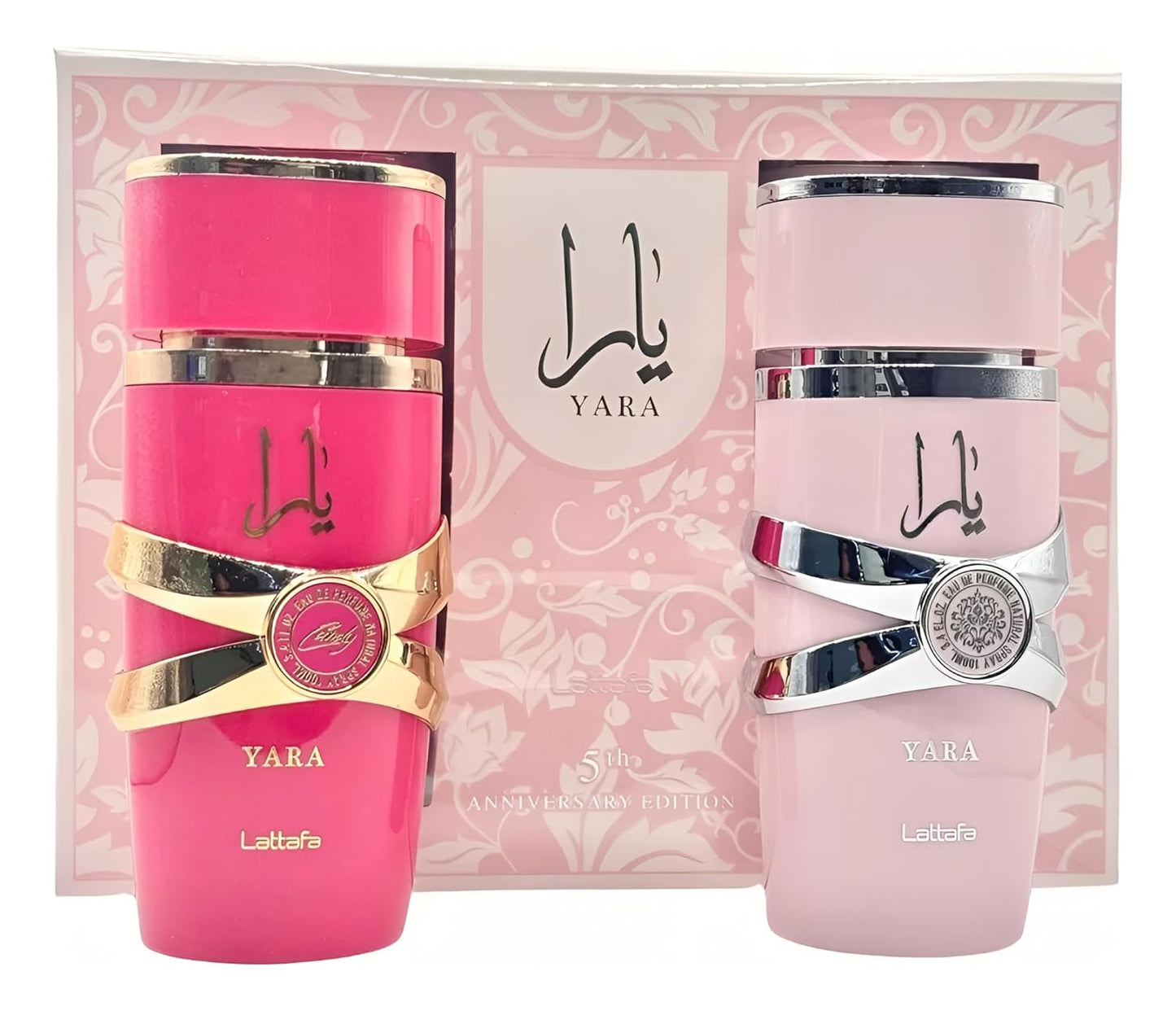 Lattafa Yara Perfume Set | 3.4 Fl Oz | Elegant Fragrance for Women