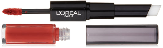 L'Or  Al Paris Infallible Pro Last 2 Step Lipstick, Incessant Russet, 1 Fl. Oz.