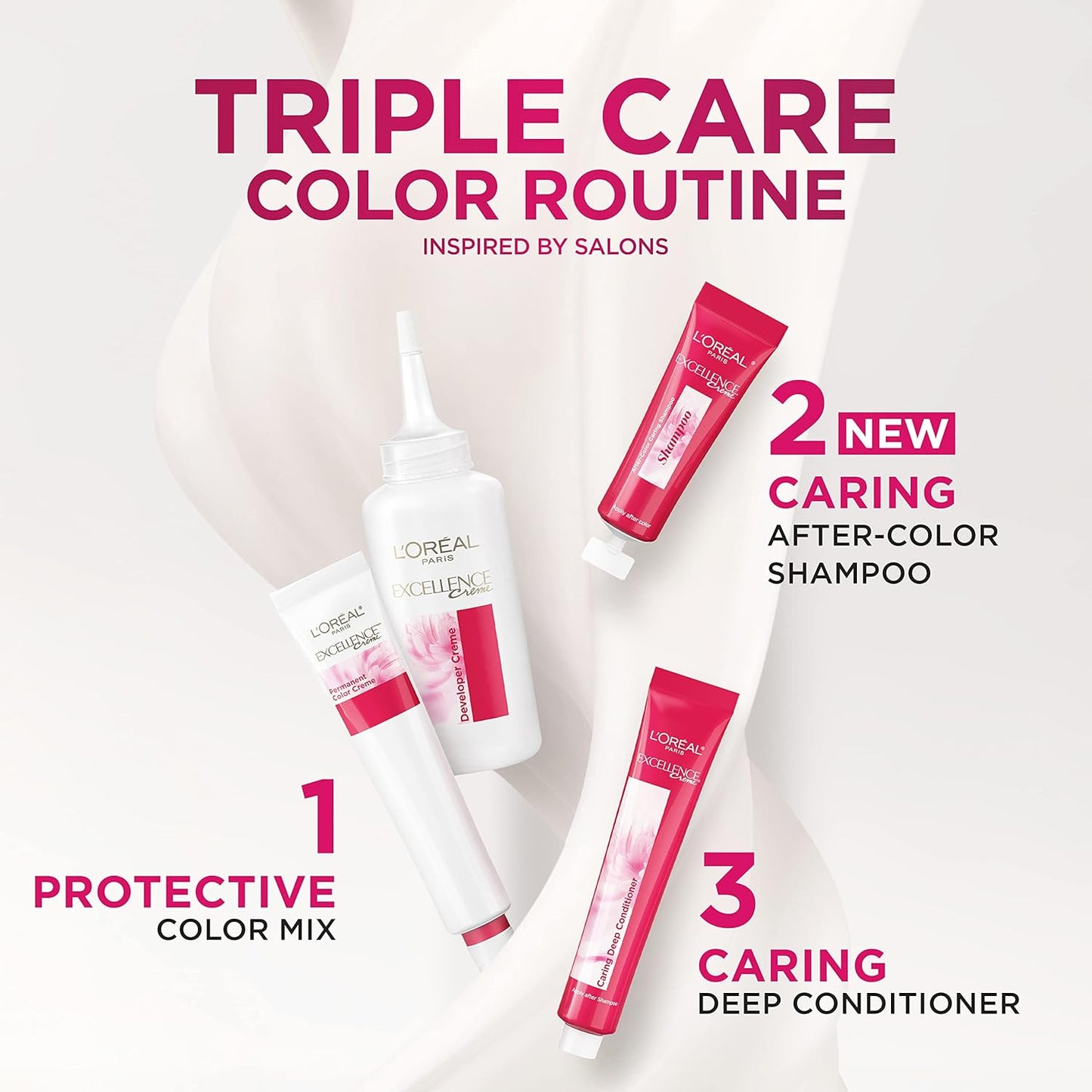 L'Oreal Paris Excellence Crème Hair Color | 9 Light Natural Blonde | Gray Coverage