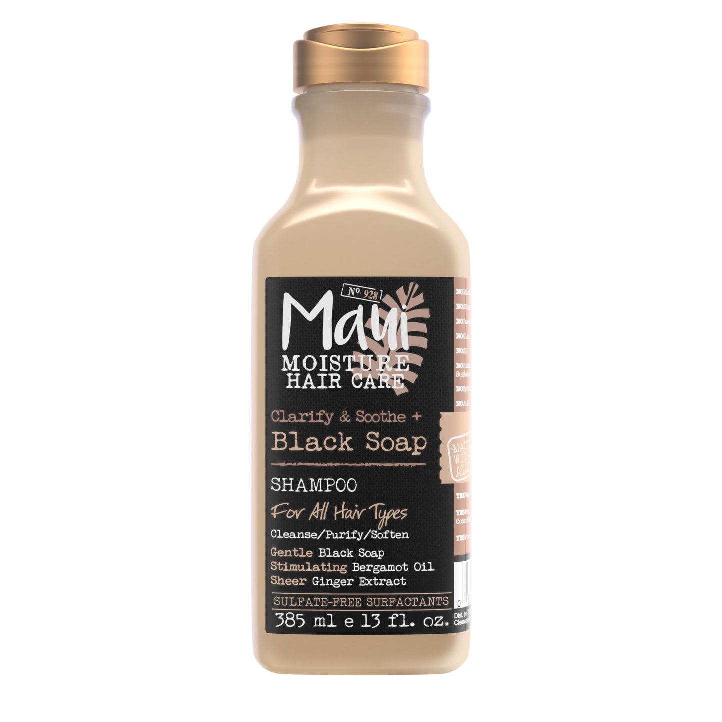 Maui Black Soap Shampoo, 13 Fl Oz