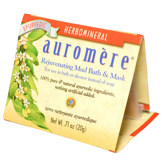 Auromere Ayurvedic Herbomineral Rejuvenating Mud Bath And Mask - 0.71 Oz