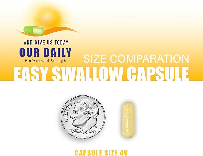 Our Daily Vites L-Methylfolate 7.5 mg / 7500 mcg Maximum Strength Active Folate, 5-MTHF, Filler Free, Gluten Free, Non-GMO, Vegetarian Capsules 90 Count (3 Month Supply) (90)