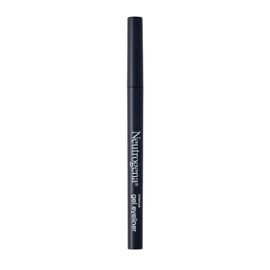 Neutrogena Intense Gel Eyeliner With Antioxidant Vitamin E, Smudge- & Water-Resistant Eyeliner Makeup For Precision Application,