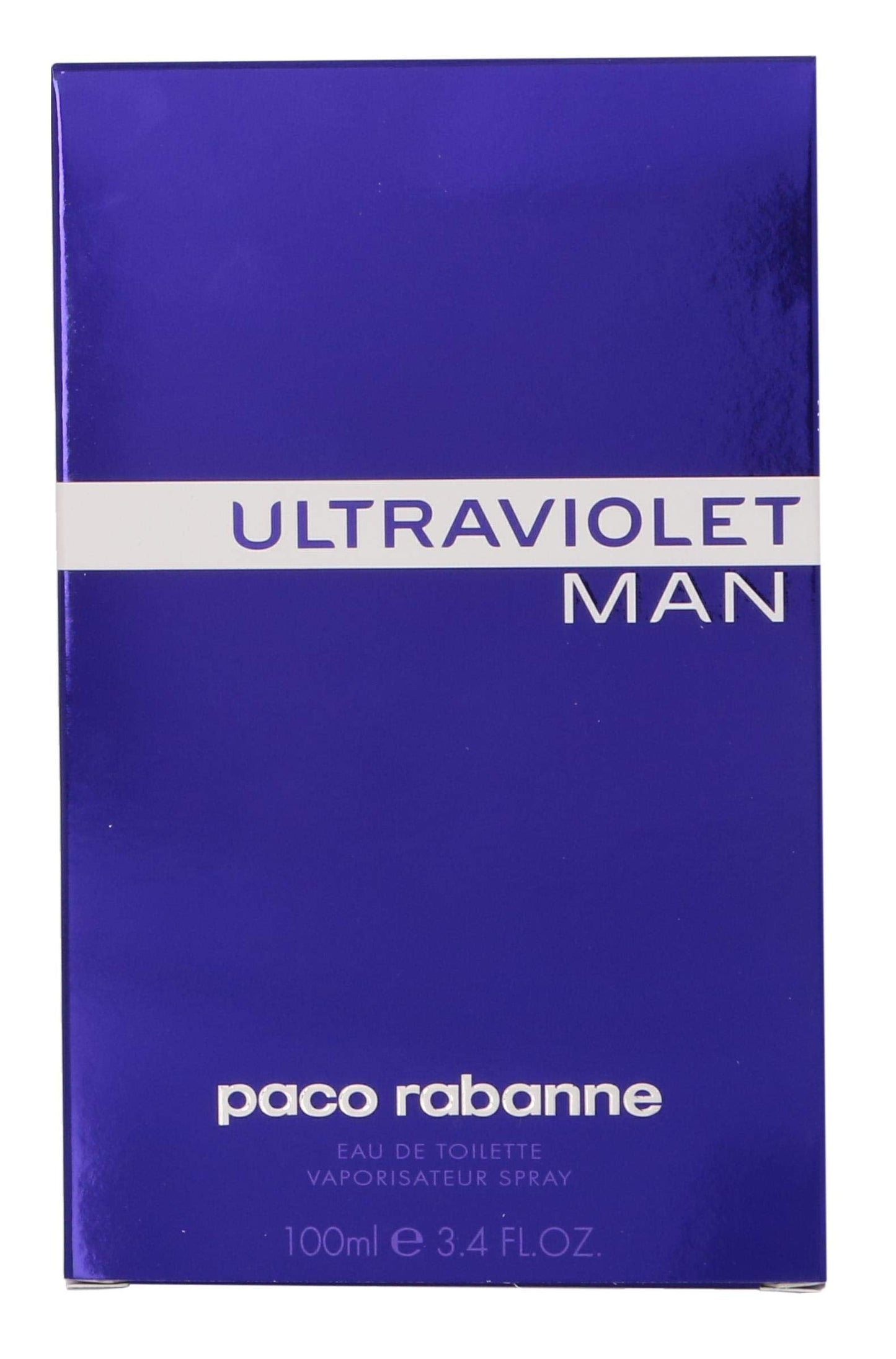 Paco Rabanne Ultraviolet Men Eau-De-Toilette Spray, 3.4 Ounce