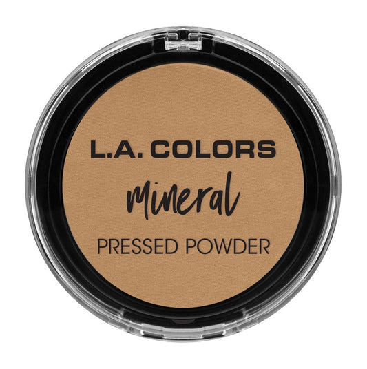 L.A. COLORS Mineral Pressed Powder, Warm Caramel CMP378