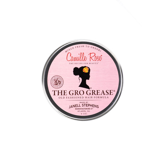 Camille Rose The Gro Grease For Hair Growth Stimulation, Length Retention, And Relief From A Dry, Itchy, Flaky Scalp